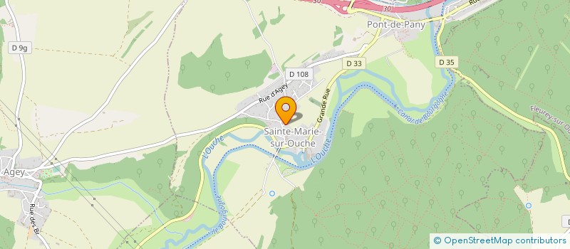 localisation de l'entreprise MONSIEUR JULIEN MACE à SAINTE-MARIE-SUR-OUCHE