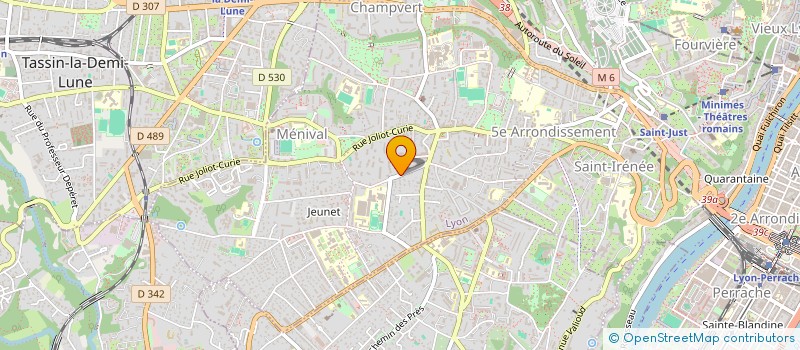 localisation de l'entreprise MONSIEUR JULIEN MACHET  LYON