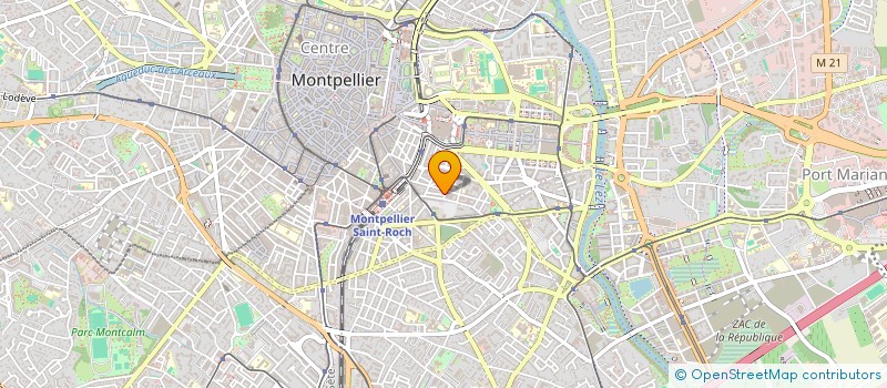 localisation de l'entreprise MONSIEUR JULIEN MACHETTO à MONTPELLIER