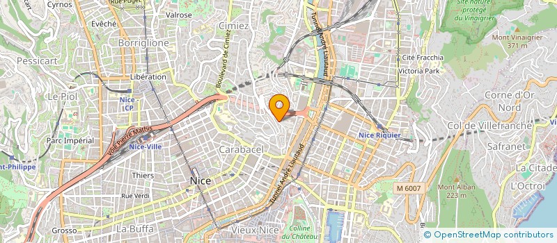 localisation de l'entreprise MONSIEUR JULIEN MACQUET à NICE