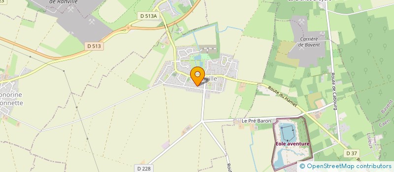 localisation de l'entreprise MONSIEUR JULIEN MADELAINE  ESCOVILLE