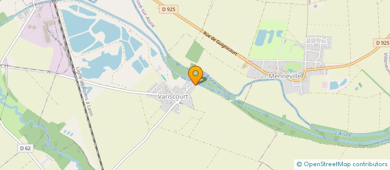 localisation de l'entreprise MONSIEUR JULIEN MAGNE  VARISCOURT