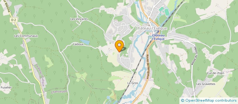 localisation de l'entreprise MONSIEUR JULIEN MAGNIER  CHATEAU-L'EVEQUE