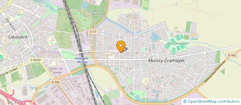 localisation de l'entreprise MONSIEUR JULIEN MAHDI à MOISSY-CRAMAYEL