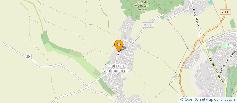 localisation de l'entreprise MONSIEUR JULIEN MAHE  CHAUCONIN-NEUFMONTIERS