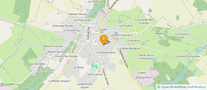 localisation de l'entreprise MONSIEUR JULIEN MAHERAULT à LORRIS
