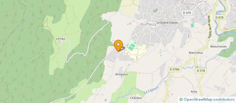 localisation de l'entreprise MONSIEUR JULIEN MAIA  ROIFFIEUX