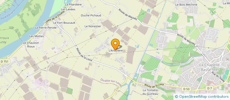 localisation de l'entreprise MONSIEUR JULIEN MAIER à DIVATTE-SUR-LOIRE