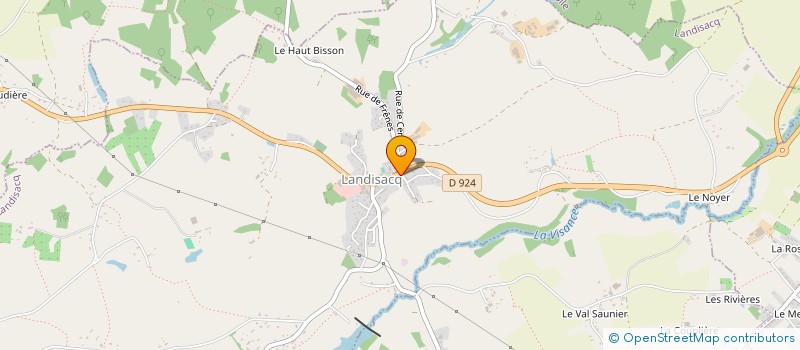 localisation de l'entreprise MONSIEUR JULIEN MAIGRAT à LA CHAPELLE-AU-MOINE