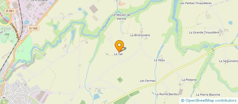 localisation de l'entreprise MONSIEUR JULIEN MAILLET  CHEMILLE-EN-ANJOU