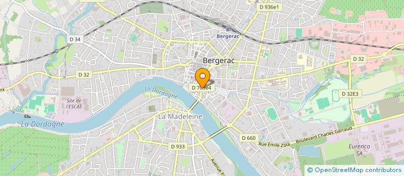 localisation de l'entreprise MONSIEUR JULIEN MAILLIE à BERGERAC