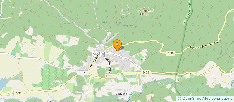 localisation de l'entreprise MONSIEUR JULIEN MAILLOT  RUSTREL