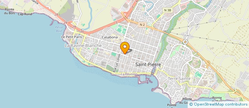 localisation de l'entreprise MONSIEUR JULIEN MAILLOT à SAINT-PIERRE