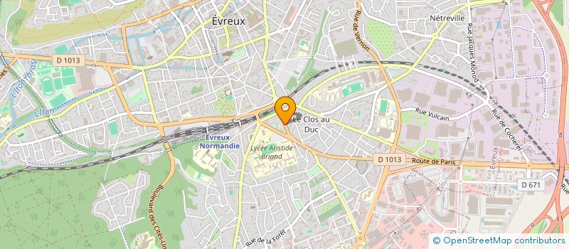 localisation de l'entreprise MONSIEUR JULIEN MAINGUY  EVREUX