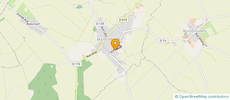 localisation de l'entreprise MONSIEUR JULIEN MAISSE à MAILLY-MAILLET
