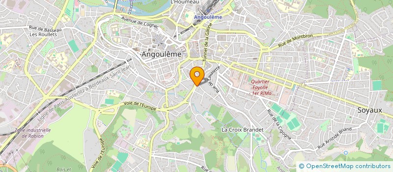 localisation de l'entreprise MONSIEUR JULIEN MAJNOUN à ANGOULEME
