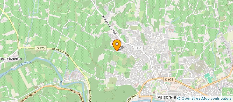 localisation de l'entreprise MONSIEUR JULIEN MAJOR  VAISON-LA-ROMAINE