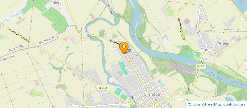 localisation de l'entreprise MONSIEUR JULIEN MAJOREL  LE BURGAUD