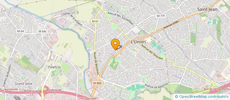localisation de l'entreprise MONSIEUR JULIEN MAJOREL à L'UNION