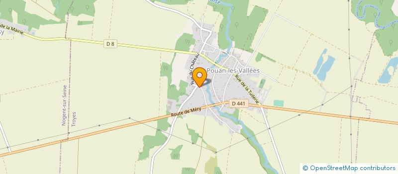 localisation de l'entreprise MONSIEUR JULIEN MALAISE  POUAN-LES-VALLEES