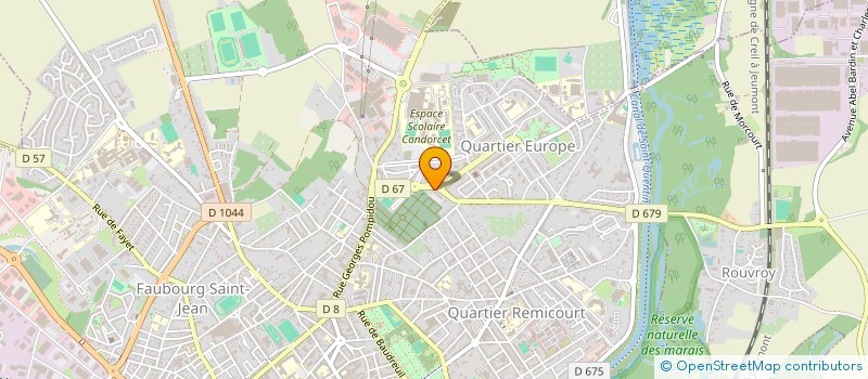 localisation de l'entreprise MONSIEUR JULIEN MALEK  SAINT-QUENTIN