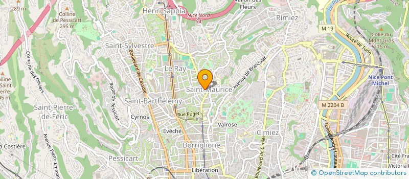 localisation de l'entreprise MONSIEUR JULIEN MALEM à NICE