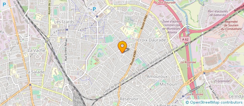 localisation de l'entreprise MONSIEUR JULIEN MALLET  TOULOUSE