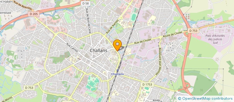 localisation de l'entreprise MONSIEUR JULIEN MALLET à CHALLANS
