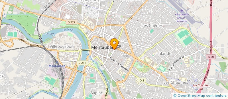 localisation de l'entreprise MONSIEUR JULIEN MALY à MONTAUBAN