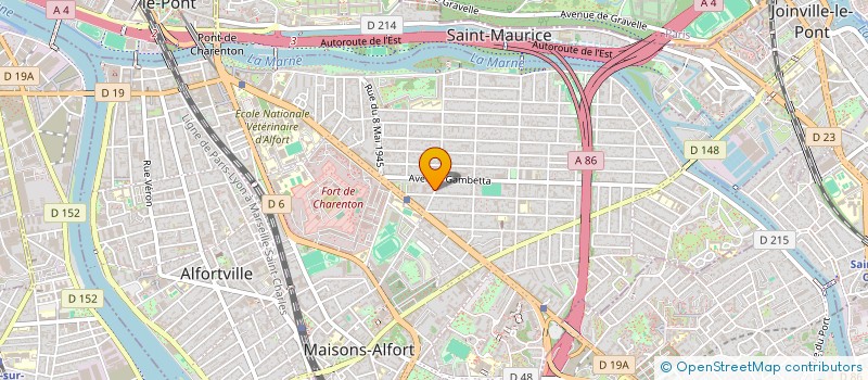 localisation de l'entreprise MONSIEUR JULIEN MANDELLI à MAISONS-ALFORT