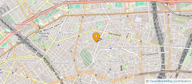 localisation de l'entreprise MONSIEUR JULIEN MANIGAND  PARIS