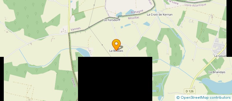 localisation de l'entreprise MONSIEUR JULIEN-MANUEL GRANDOUILLER  MISSILLAC