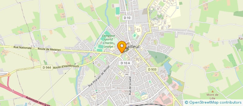 localisation de l'entreprise MONSIEUR JULIEN MARCANTONI à BAILLEUL
