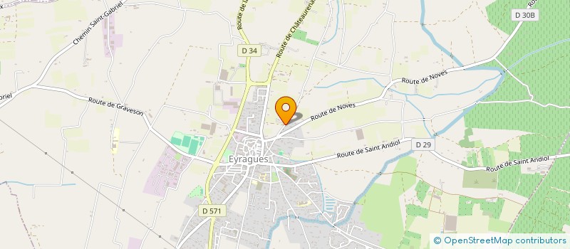 localisation de l'entreprise MONSIEUR JULIEN MARCHAND  EYRAGUES