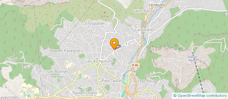 localisation de l'entreprise MONSIEUR JULIEN MARCHAND  TOULON