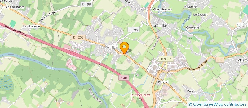 localisation de l'entreprise MONSIEUR JULIEN MARCHE  NANGY