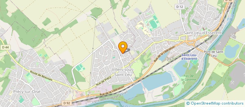 localisation de l'entreprise MONSIEUR JULIEN MARCHE  VILLERS-SOUS-SAINT-LEU