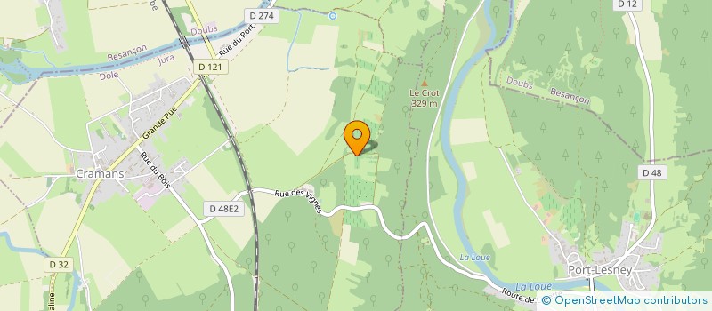 localisation de l'entreprise MONSIEUR JULIEN MARESCHAL  PUPILLIN