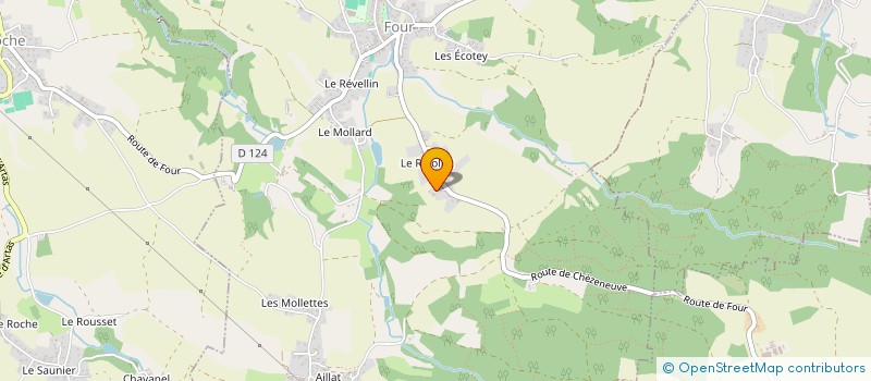 localisation de l'entreprise MONSIEUR JULIEN MARET  FOUR