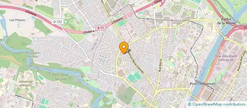 localisation de l'entreprise MONSIEUR JULIEN MARICAL à ANGERS