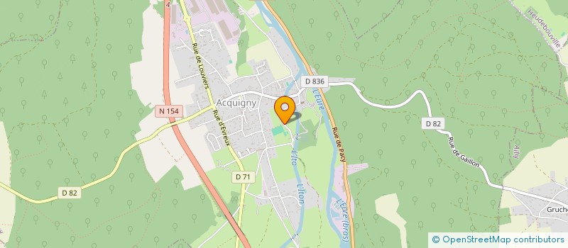 localisation de l'entreprise MONSIEUR JULIEN MARIETTE à ACQUIGNY