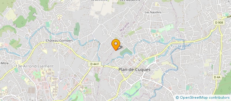 localisation de l'entreprise MONSIEUR JULIEN MARIN  PLAN-DE-CUQUES