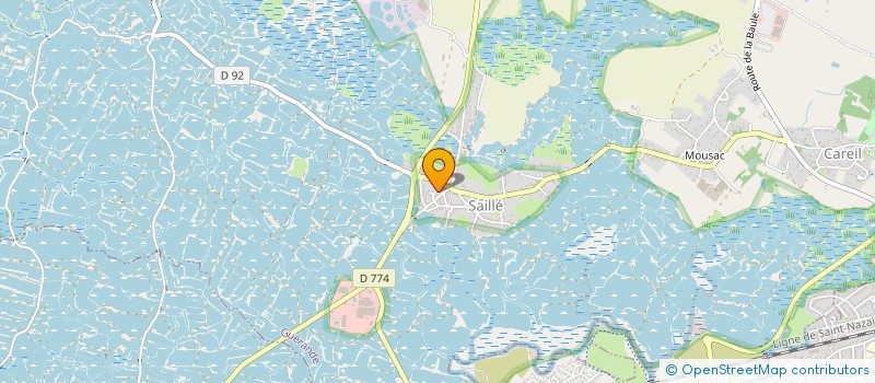 localisation de l'entreprise MONSIEUR JULIEN MARION  GUERANDE