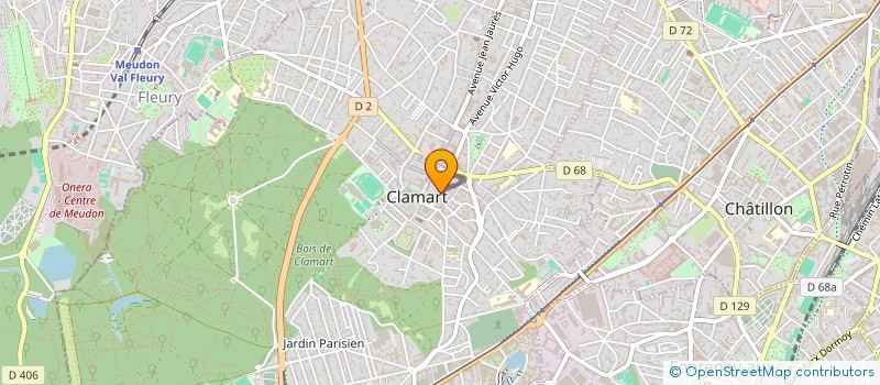 localisation de l'entreprise MONSIEUR JULIEN MARJOLLET à CLAMART
