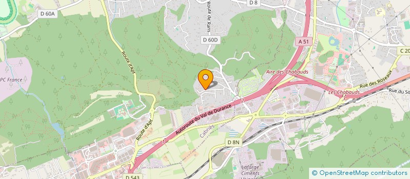 localisation de l'entreprise MONSIEUR JULIEN MARRARO à CABRIES