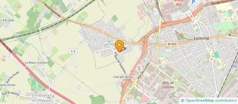 localisation de l'entreprise MONSIEUR JULIEN MARRIEN à LILLE
