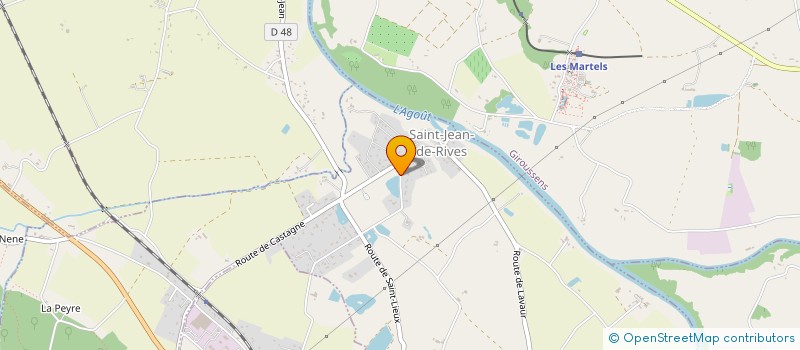 localisation de l'entreprise MONSIEUR JULIEN MARROCCO  SAINT-JEAN-DE-RIVES