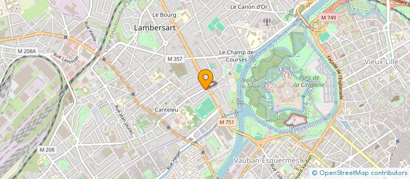 localisation de l'entreprise MONSIEUR JULIEN MARS à LAMBERSART
