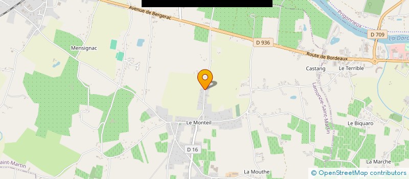 localisation de l'entreprise MONSIEUR JULIEN MARSAC  SALLEBUF