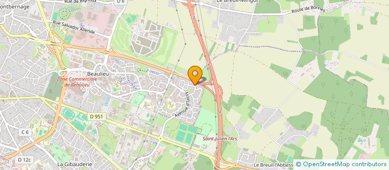 localisation de l'entreprise MONSIEUR JULIEN MARSAUDON MARTINEZ  POITIERS